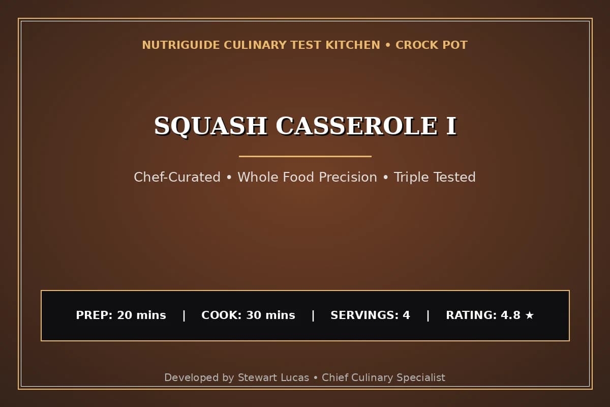 Squash Casserole I