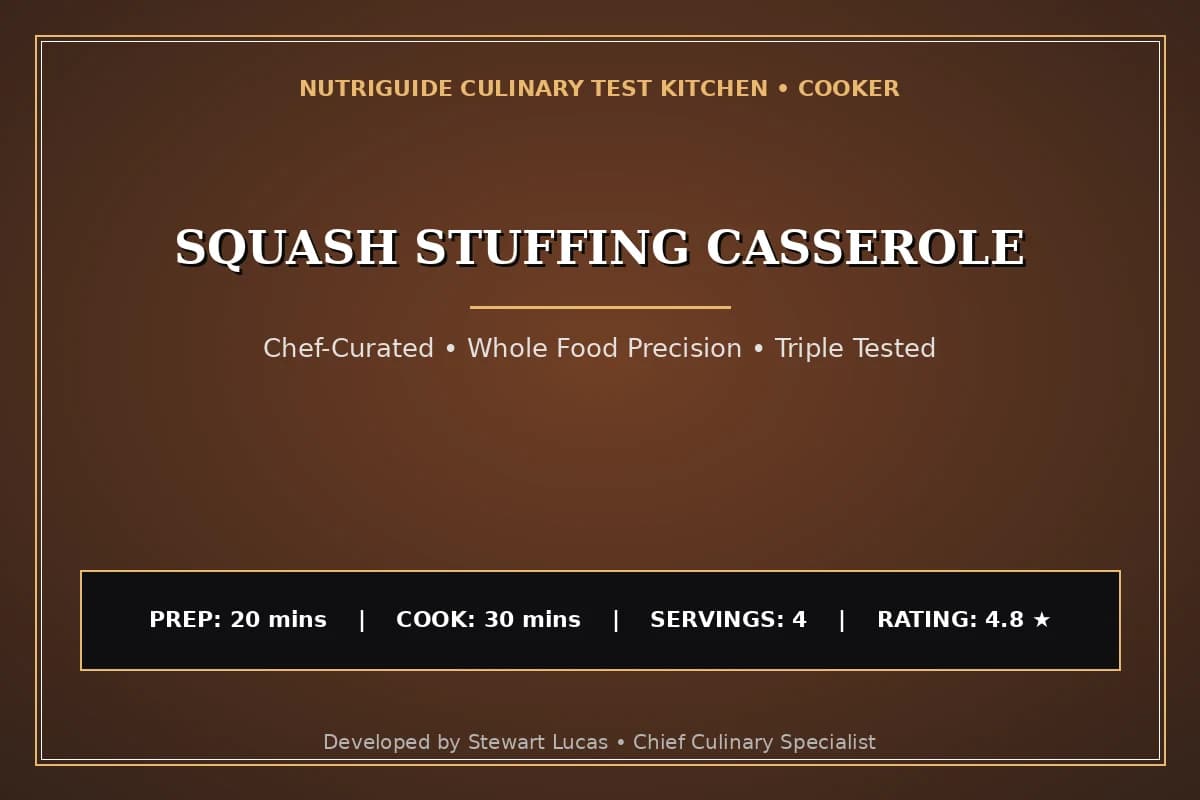 Squash Stuffing Casserole