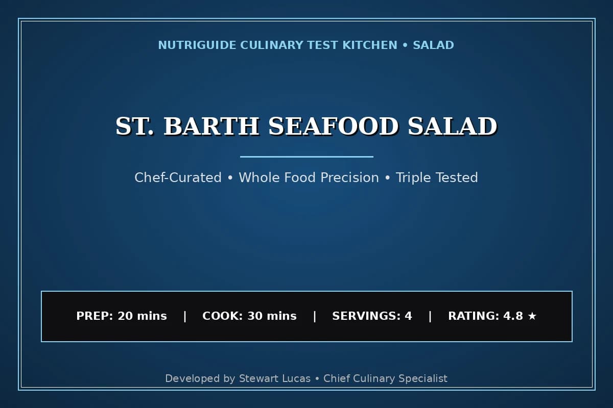 St. Barth Seafood Salad