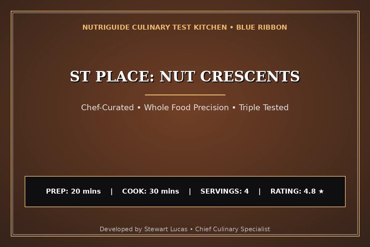 St Place: Nut Crescents
