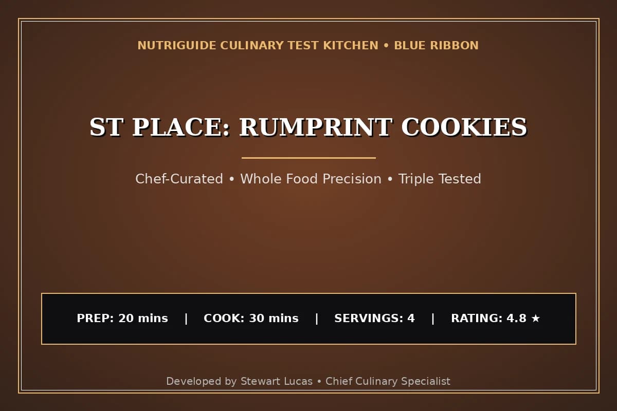 St Place: Rumprint Cookies