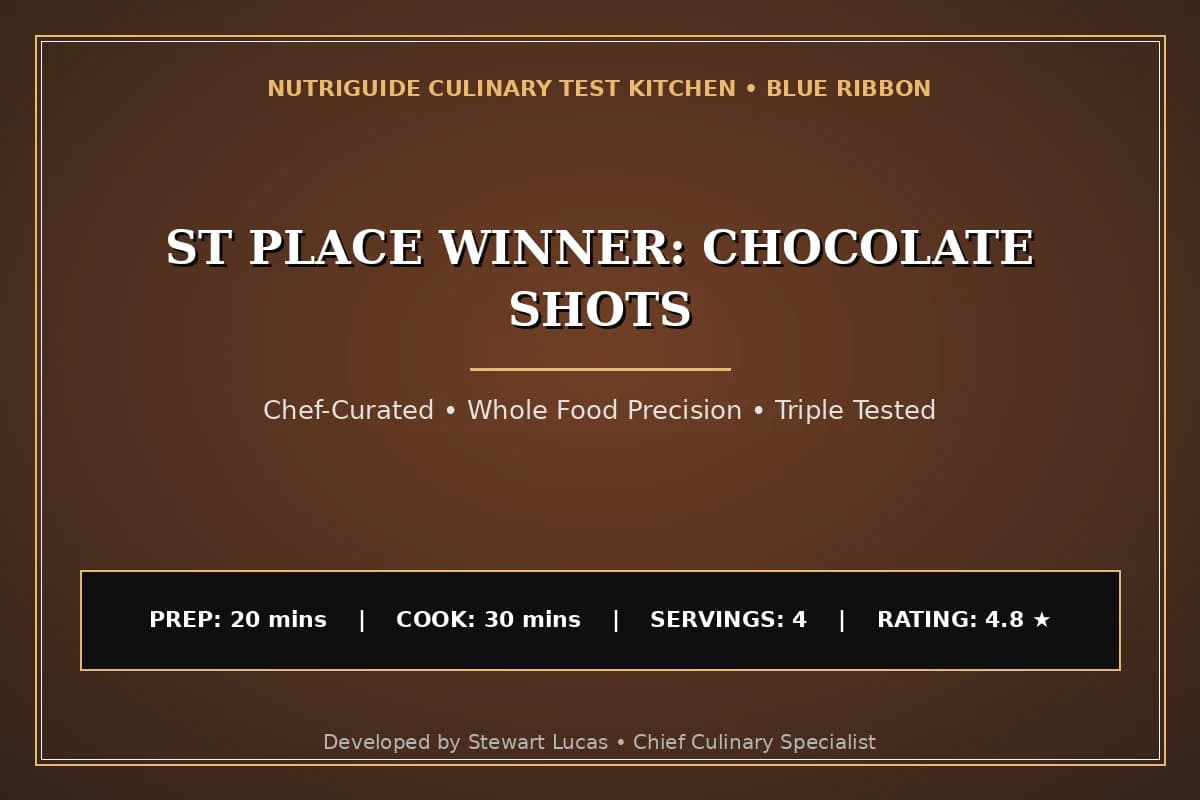 St Place Winner: Chocolate Shots
