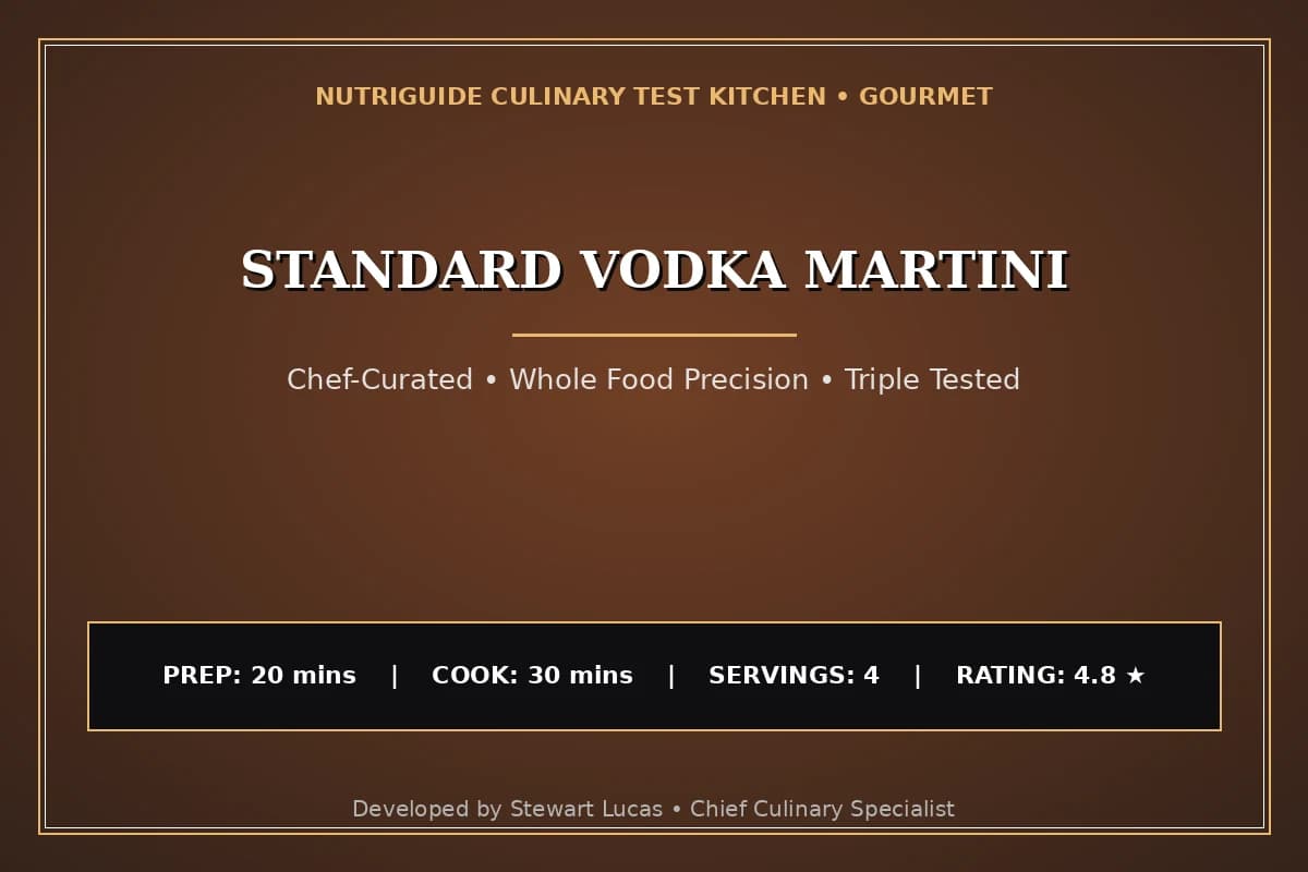 Standard Vodka Martini