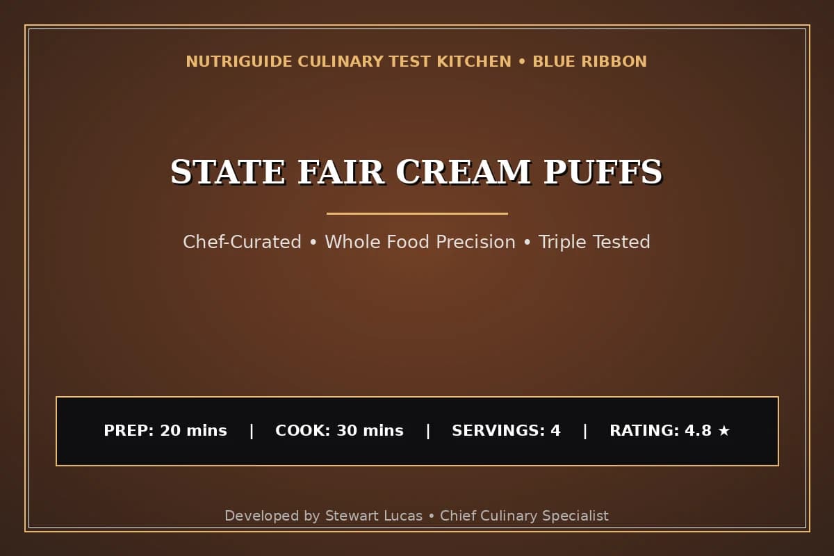 State Fair Cream Puffs