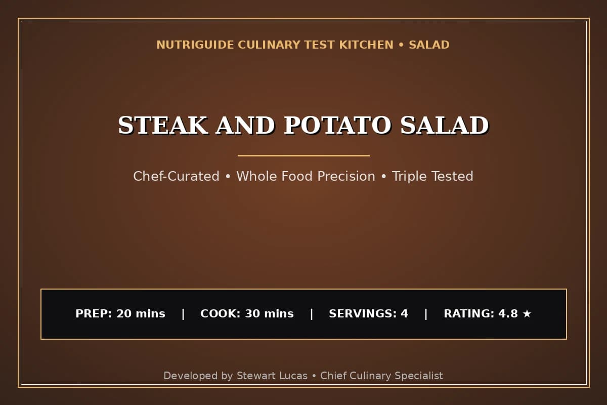 Steak And Potato Salad
