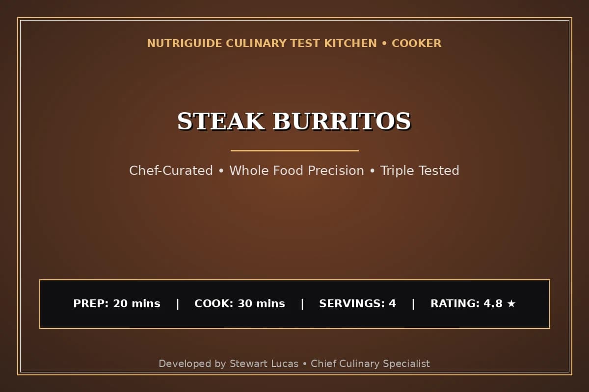 Steak Burritos