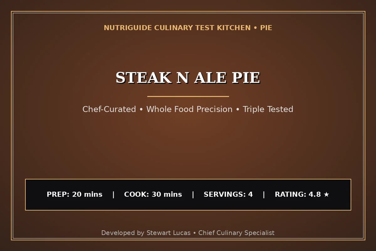 Steak N Ale Pie