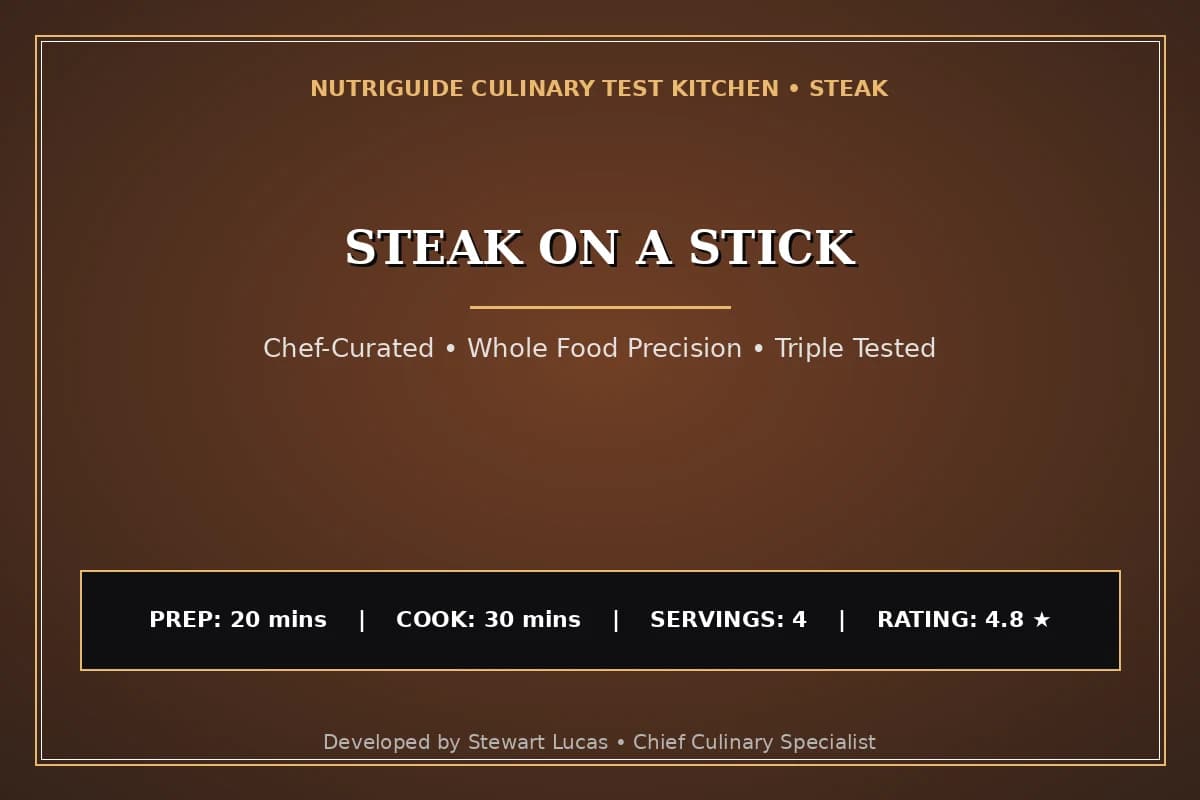 Steak On A Stick