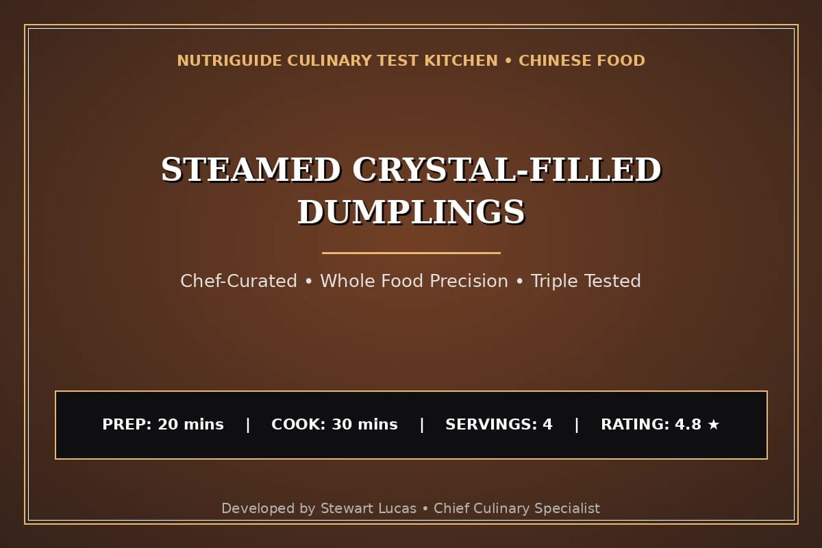 Steamed Crystal-Filled Dumplings