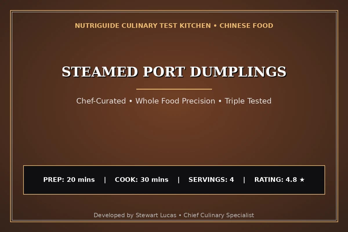 Steamed Port Dumplings