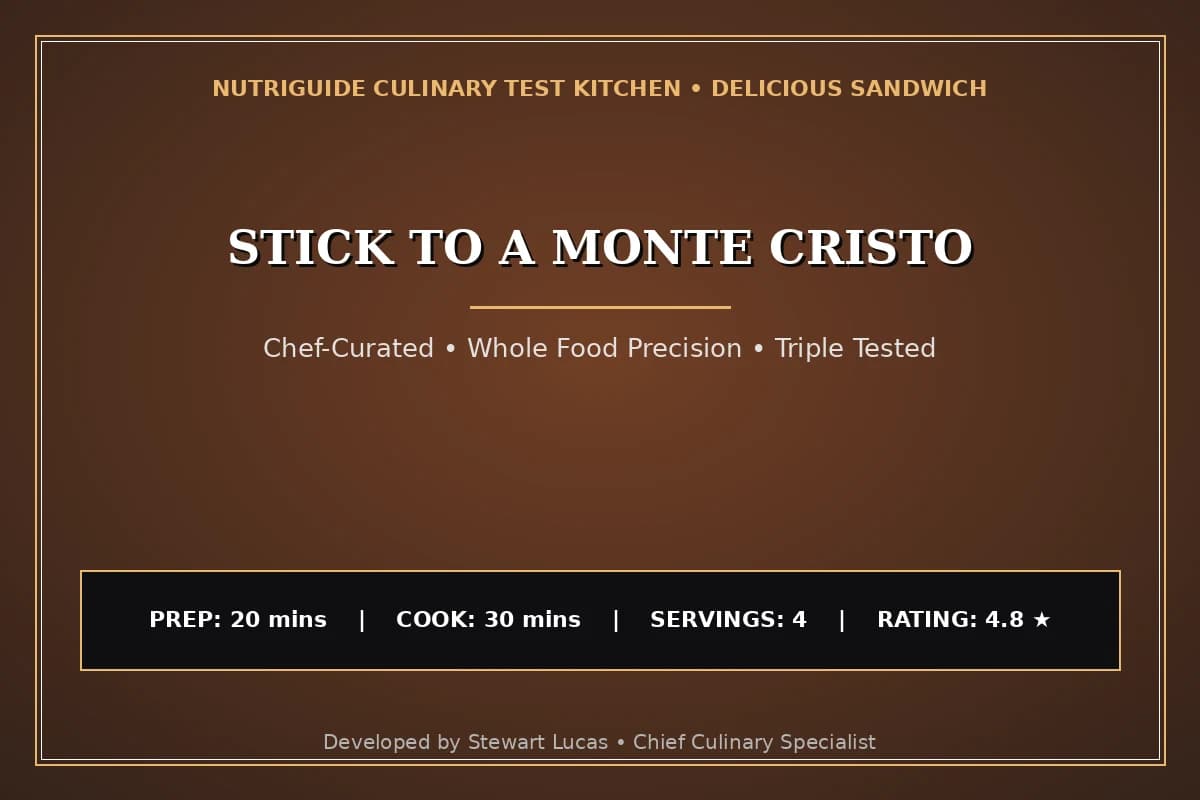 Stick To A Monte Cristo