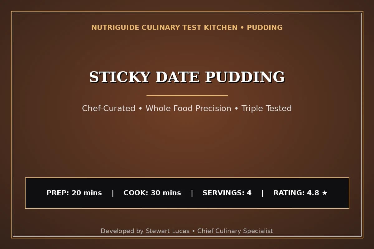 Sticky Date Pudding