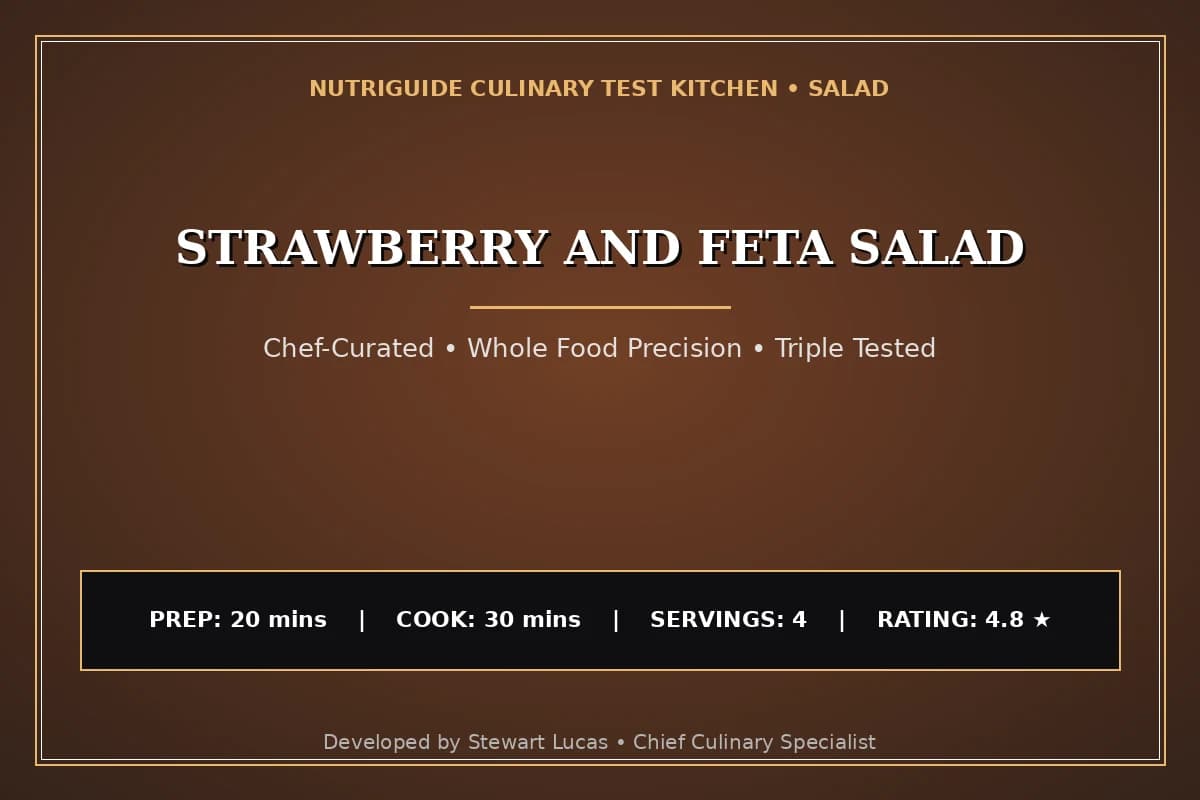 Strawberry And Feta Salad