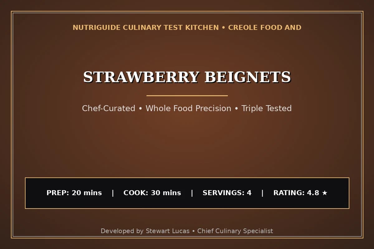 Strawberry Beignets