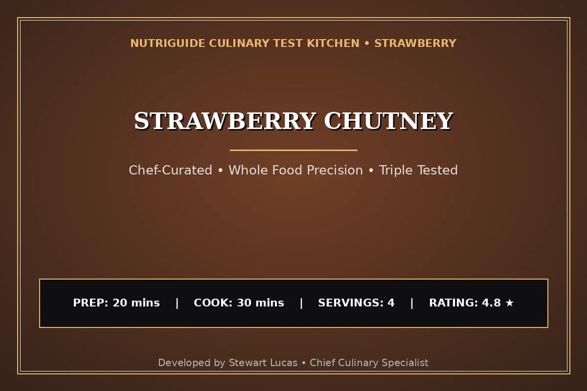 Strawberry Chutney