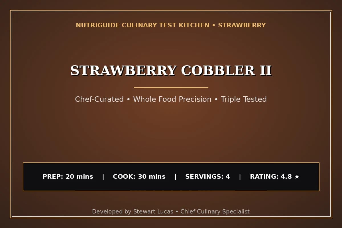 Strawberry Cobbler Ii