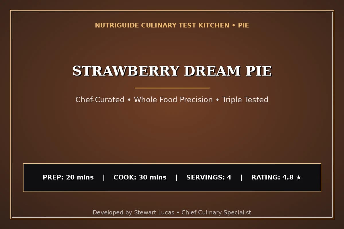 Strawberry Dream Pie