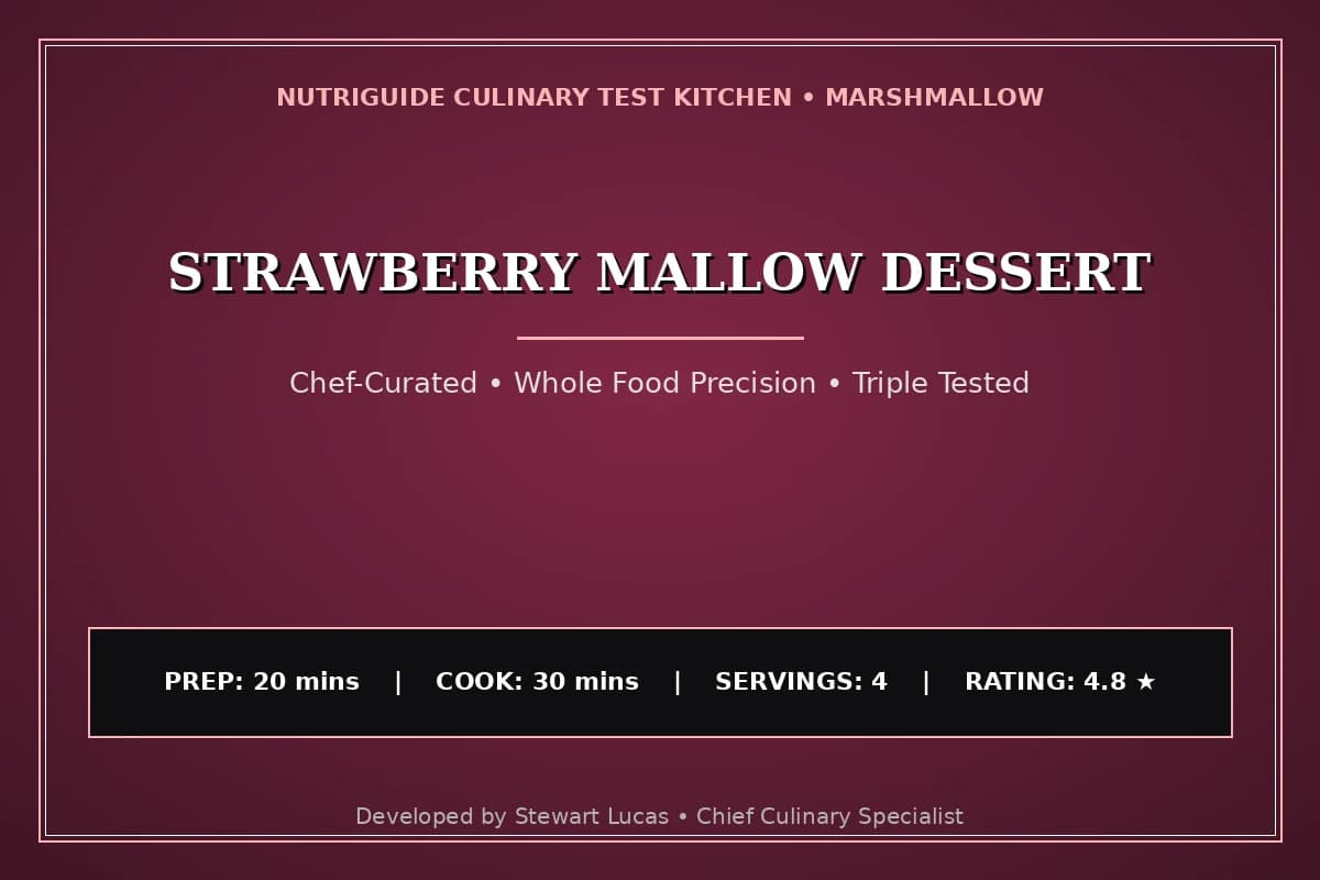 Strawberry Mallow Dessert