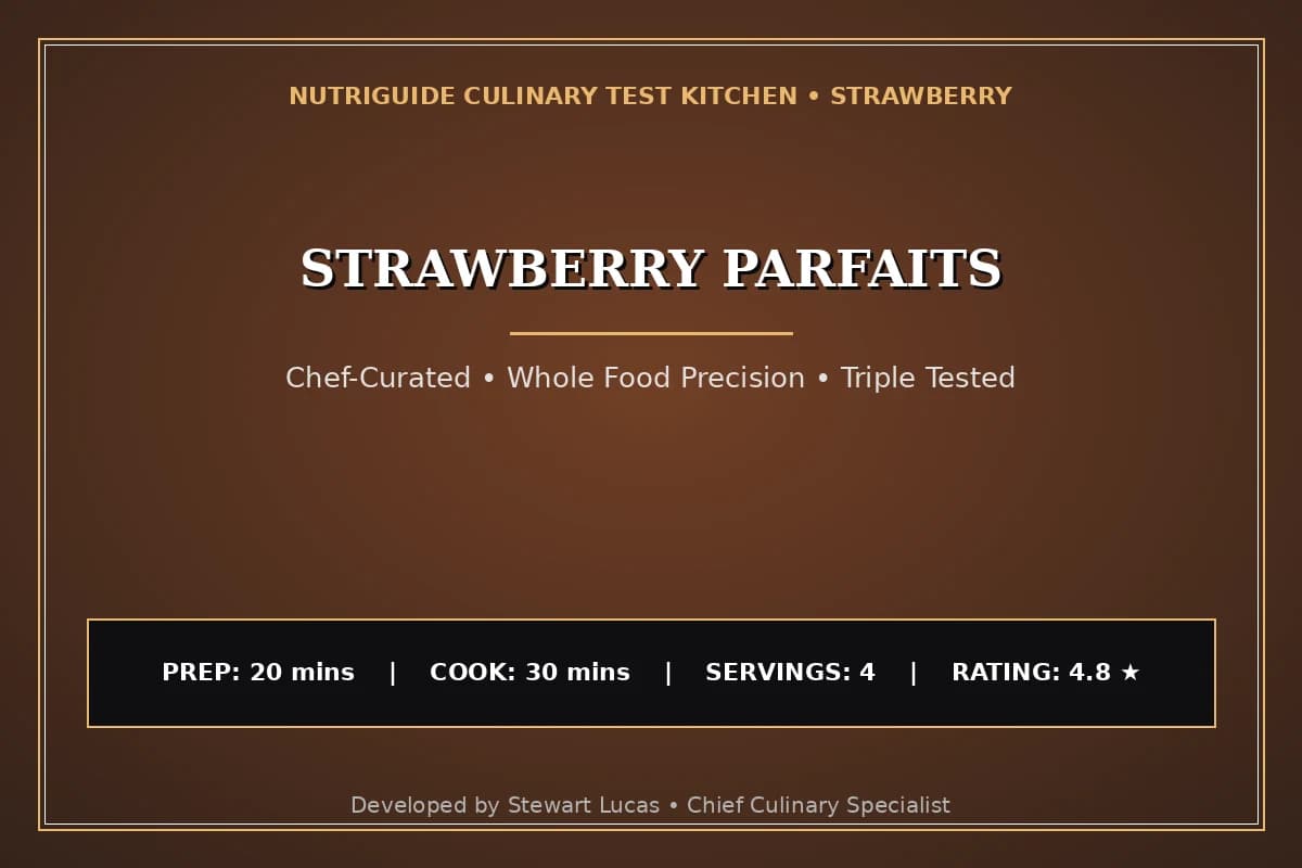 Strawberry Parfaits