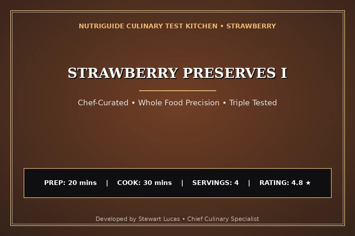 Strawberry Preserves I