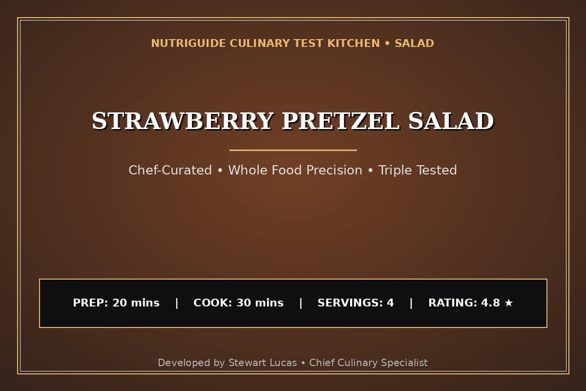 Strawberry Pretzel Salad