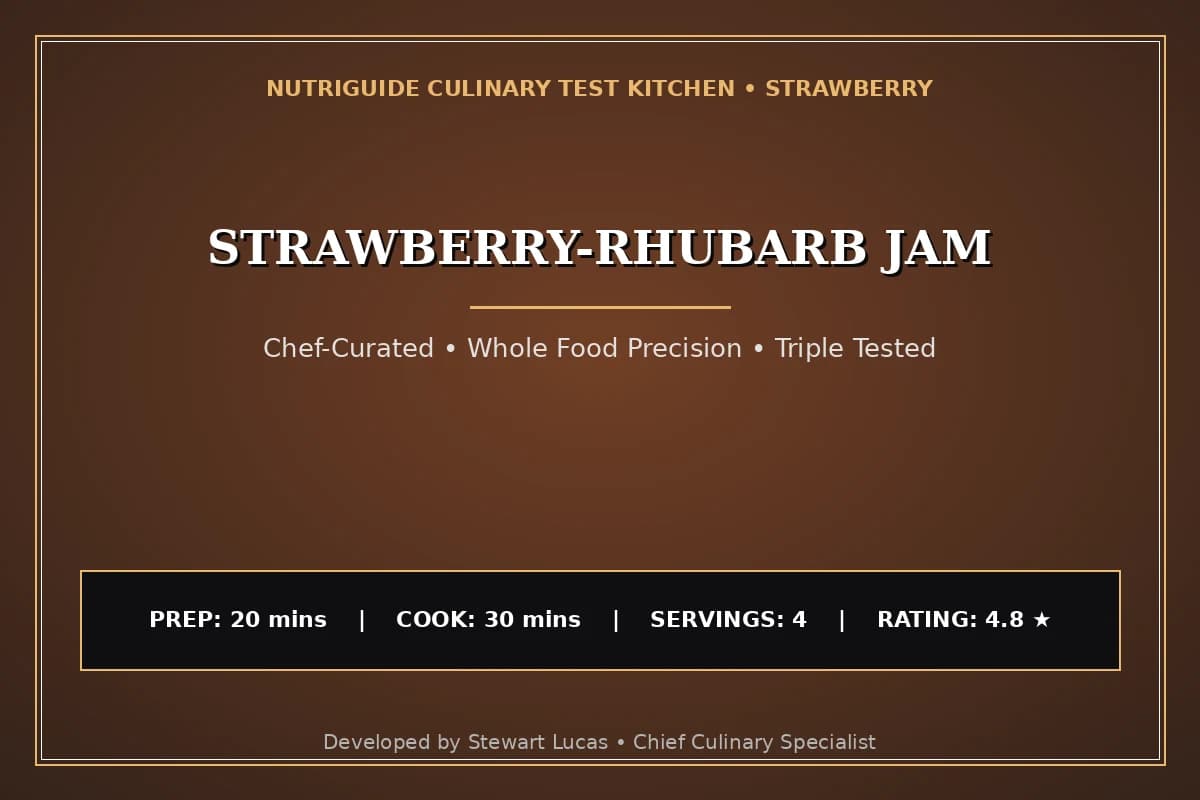 Strawberry-Rhubarb Jam