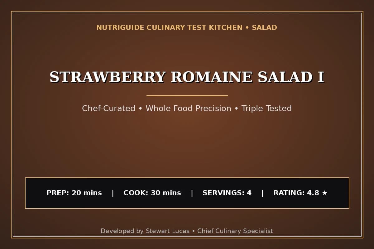 Strawberry Romaine Salad I