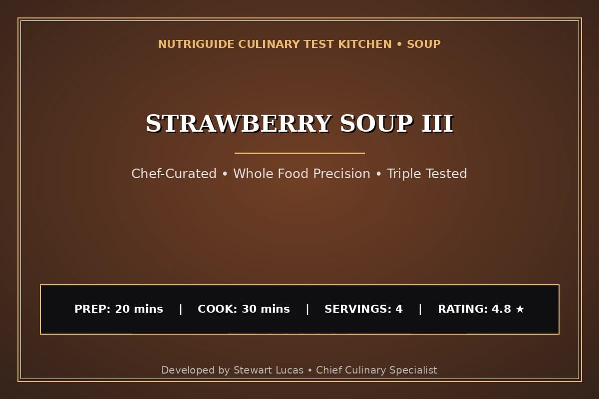 Strawberry Soup Iii