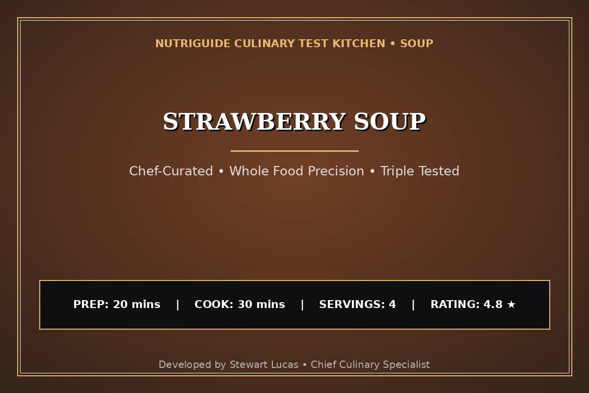 Strawberry Soup