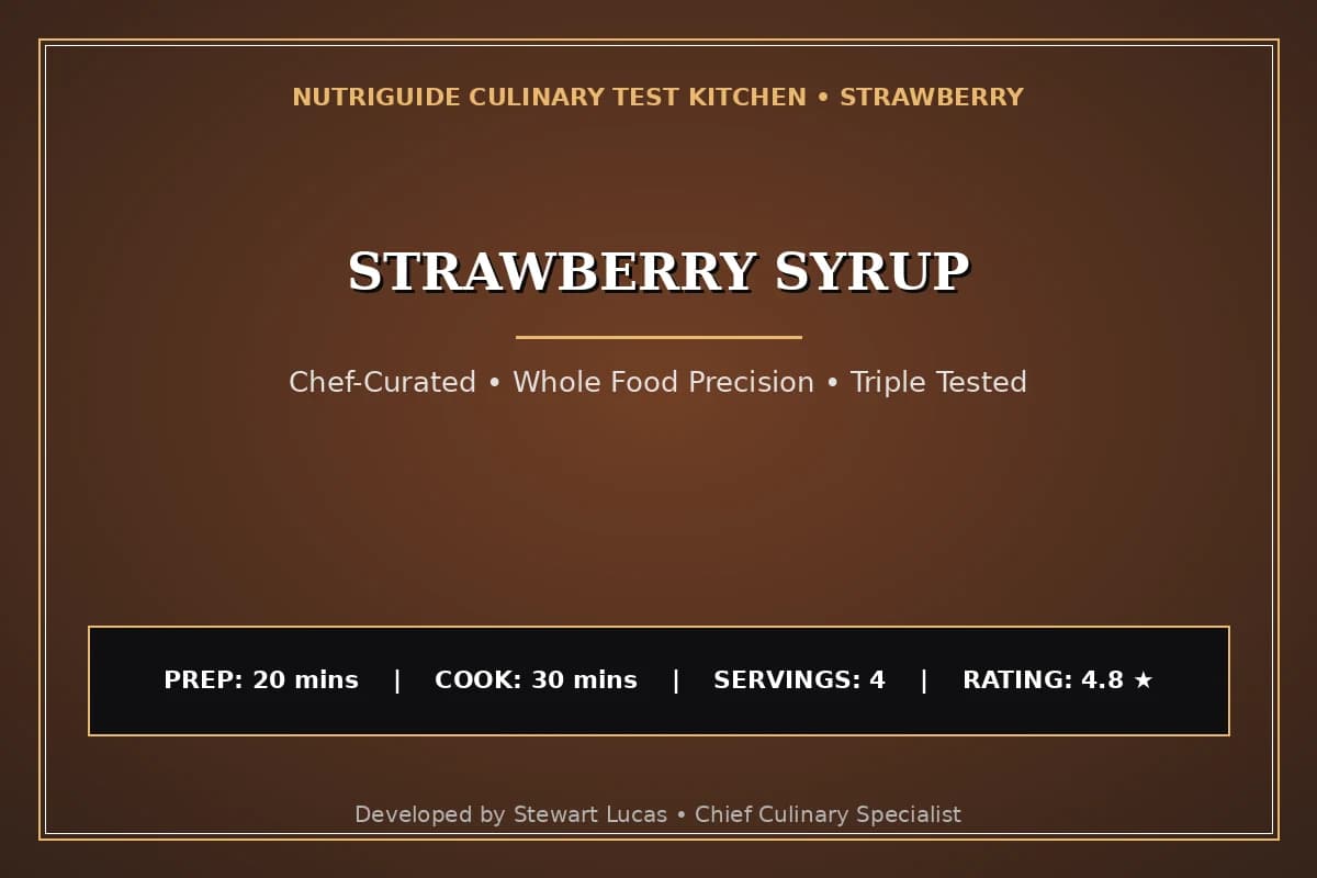 Strawberry Syrup