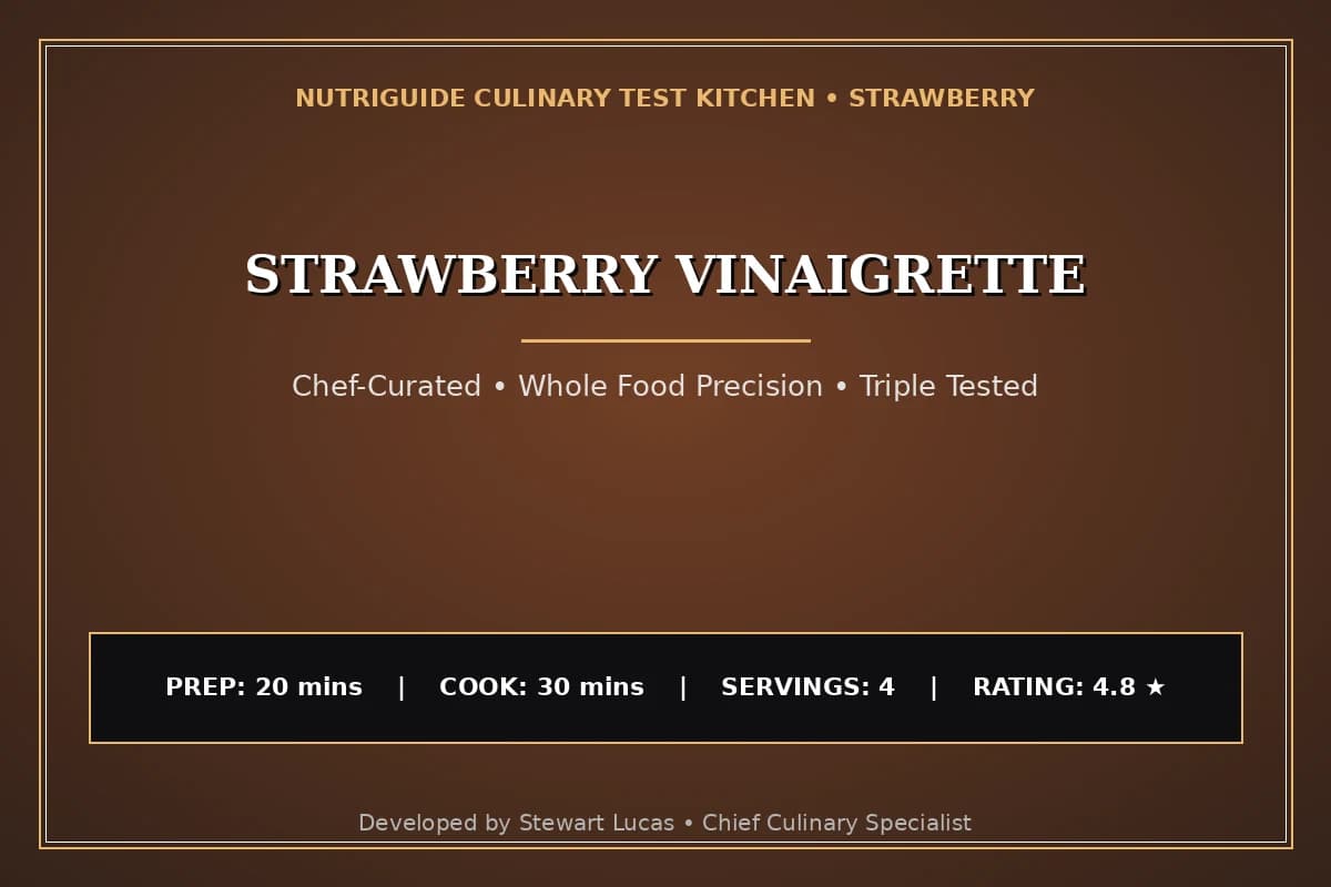 Strawberry Vinaigrette