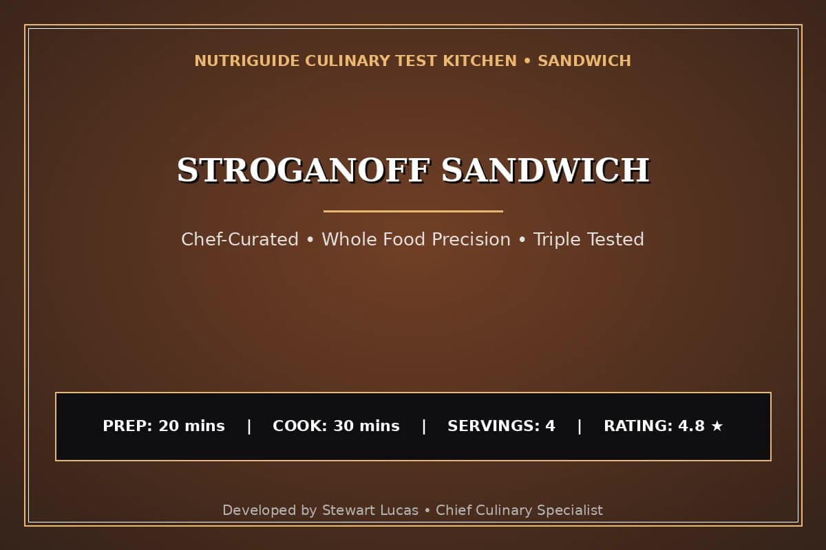Stroganoff Sandwich