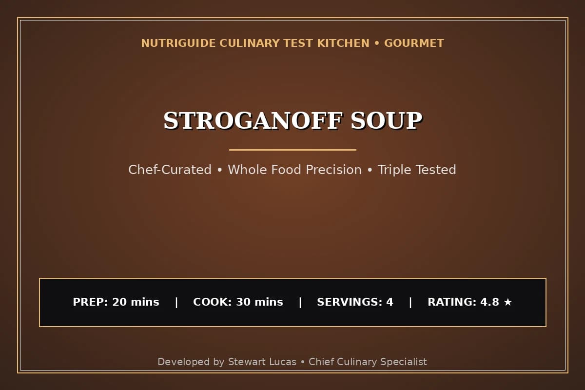 Stroganoff Soup