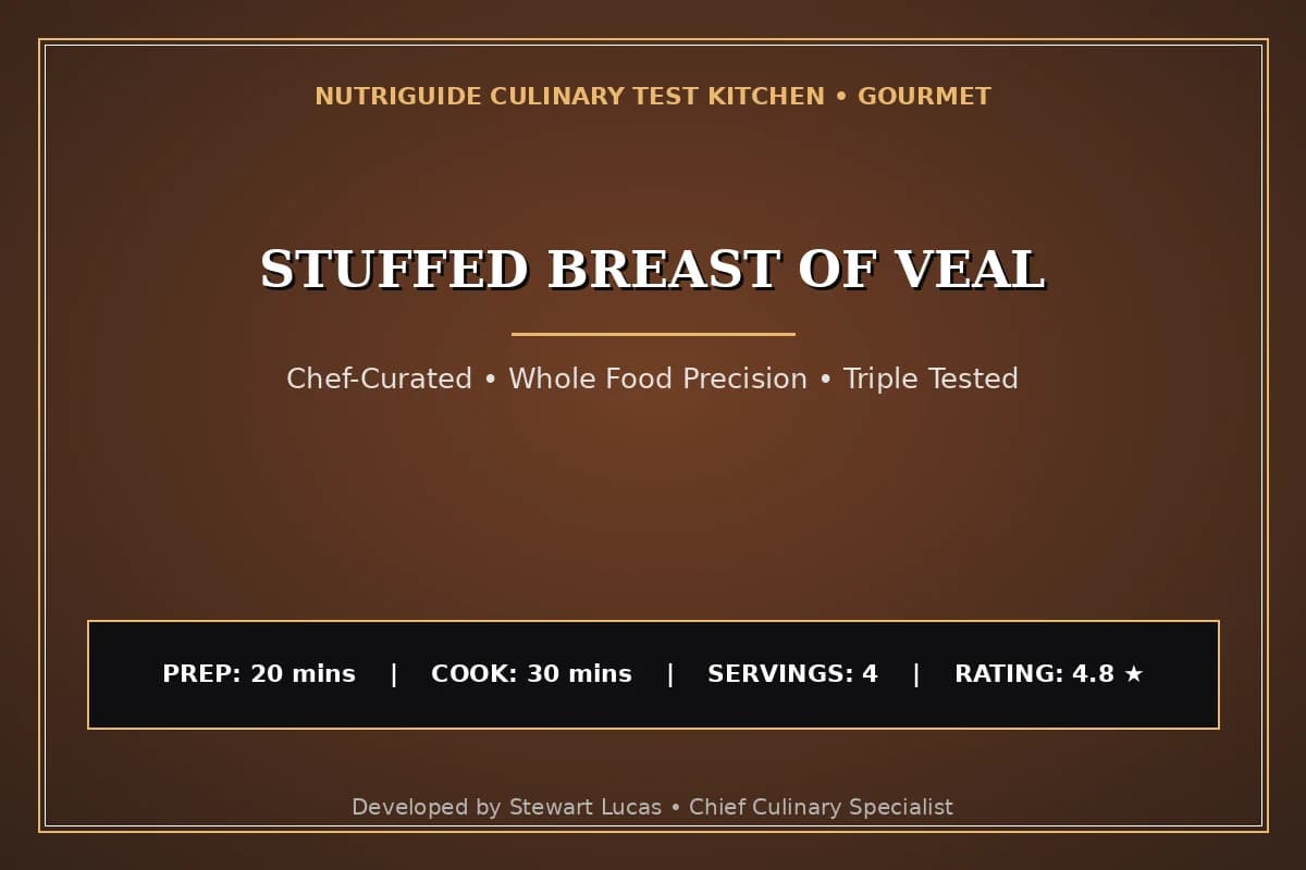 Stuffed Breast Of Veal