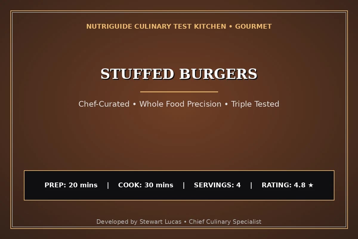 Stuffed Burgers
