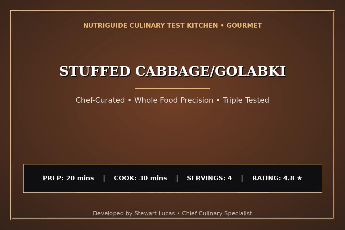 Stuffed Cabbage/Golabki