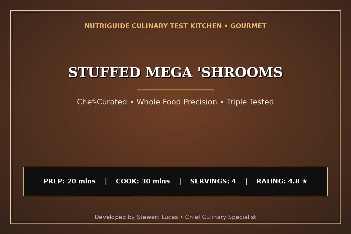 Stuffed Mega 'Shrooms