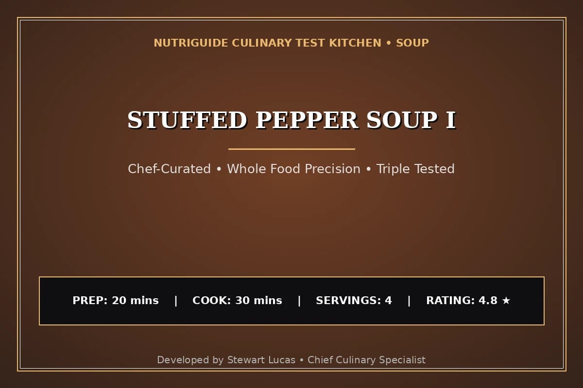 Stuffed Pepper Soup I