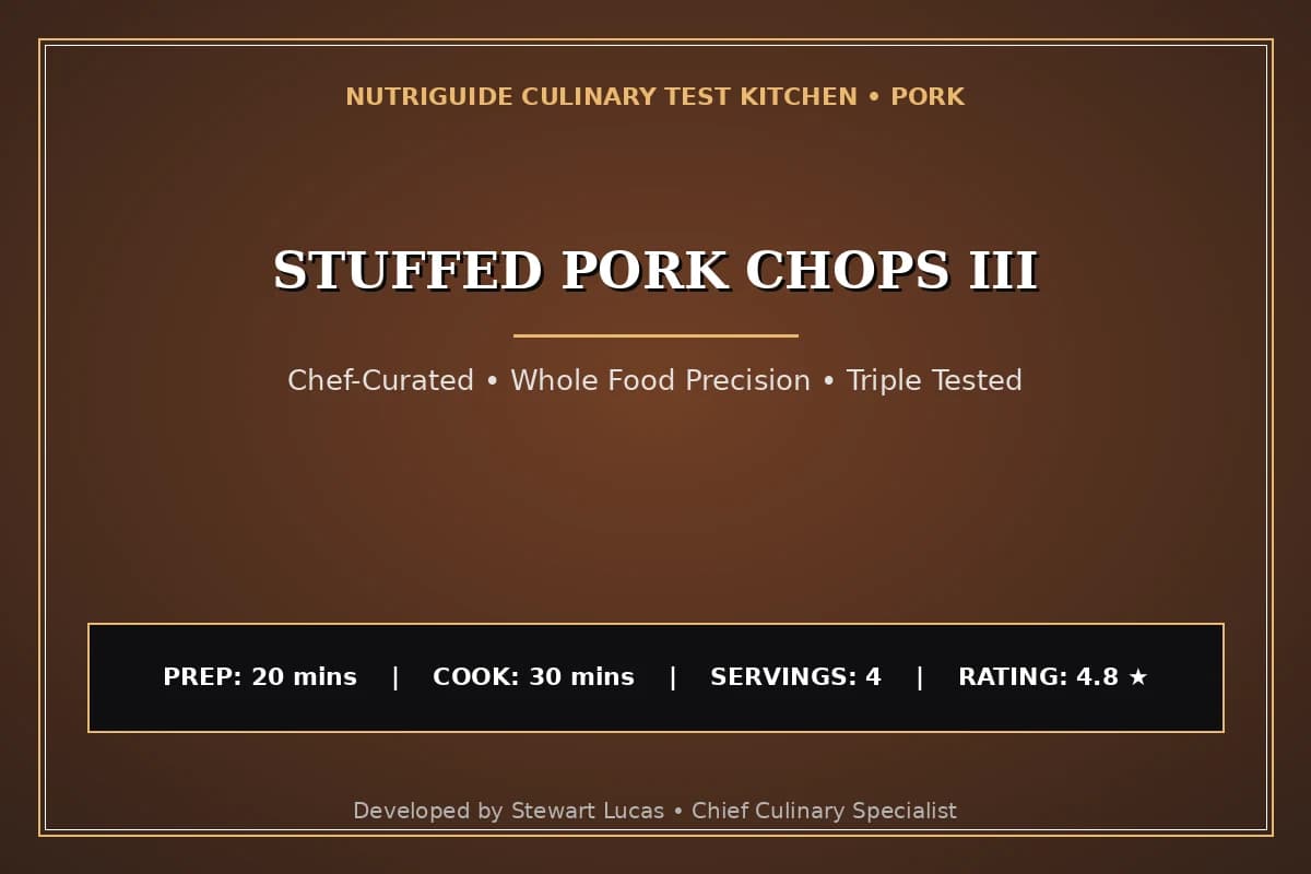 Stuffed Pork Chops Iii