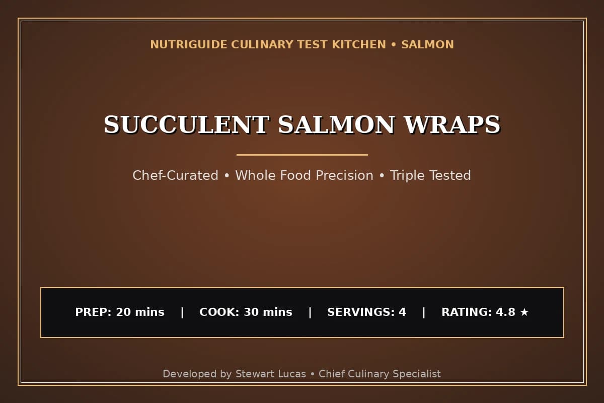 Succulent Salmon Wraps