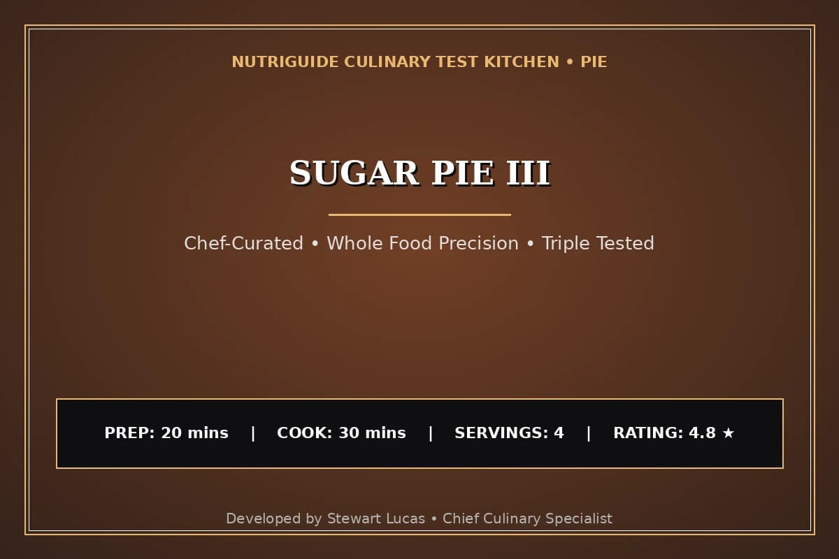 Sugar Pie Iii