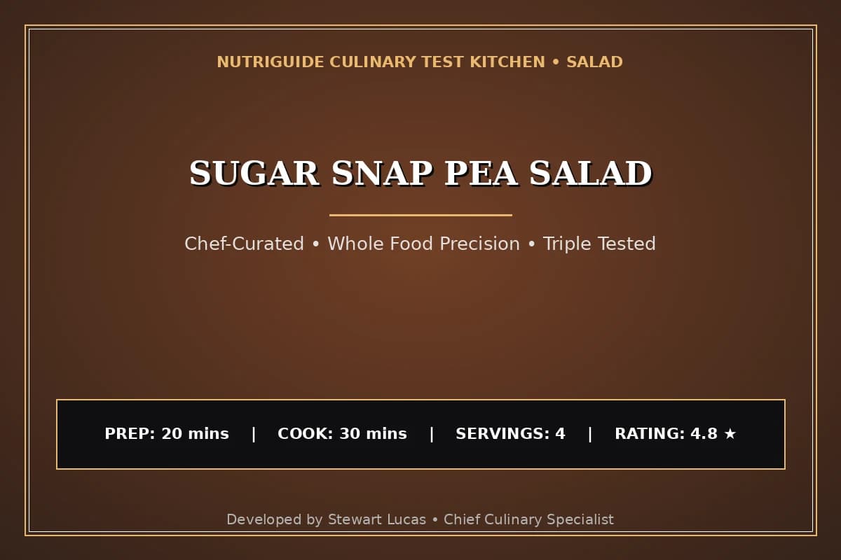 Sugar Snap Pea Salad