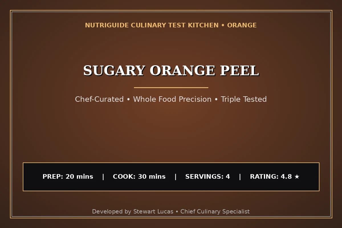 Sugary Orange Peel