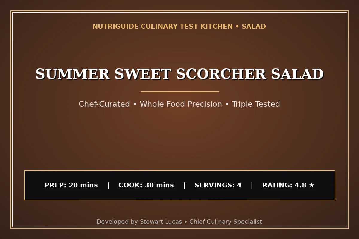 Summer Sweet Scorcher Salad