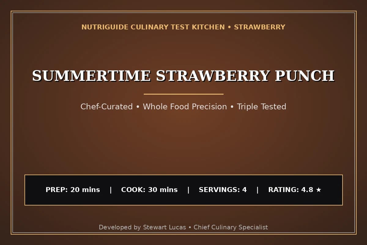 Summertime Strawberry Punch