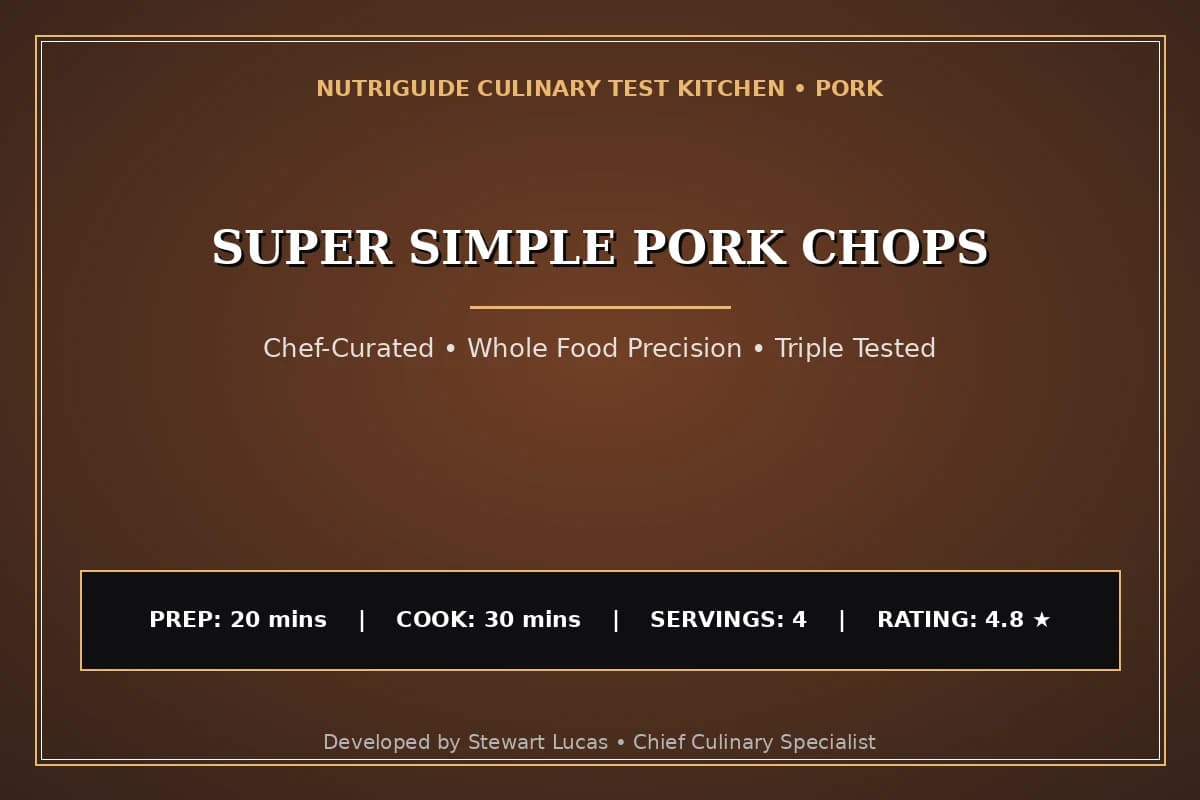 Super Simple Pork Chops