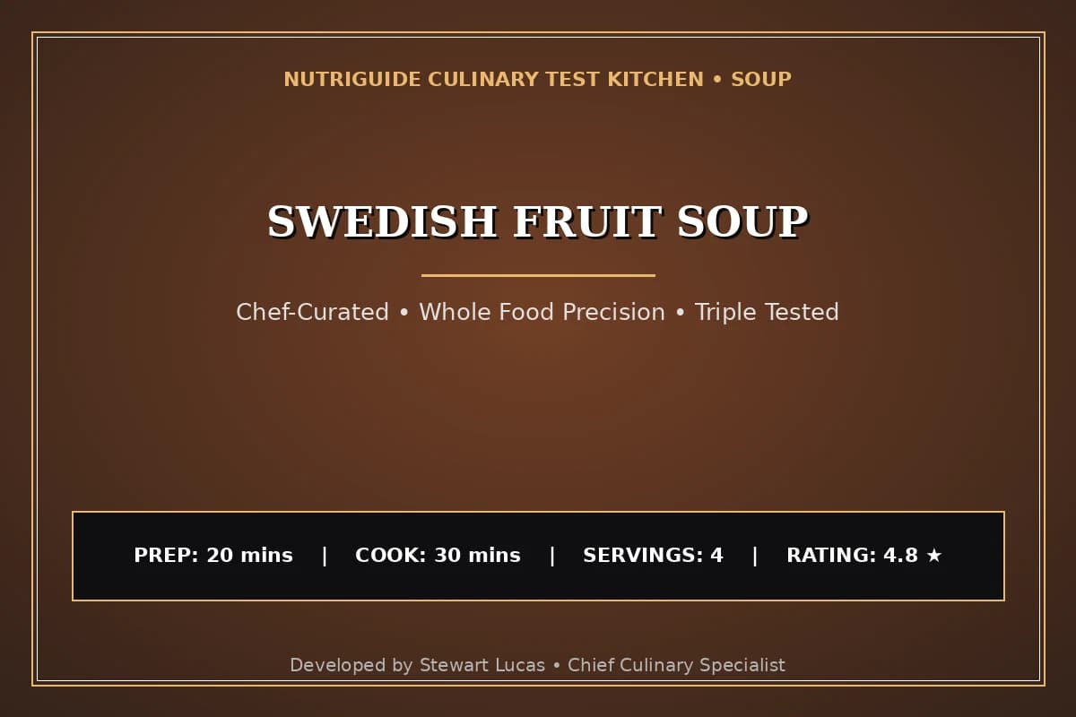 Swedish Fruit Soup