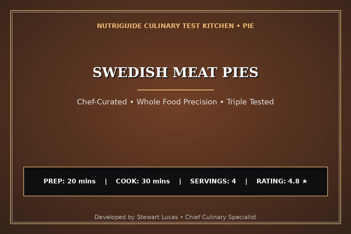 Swedish Meat Pies