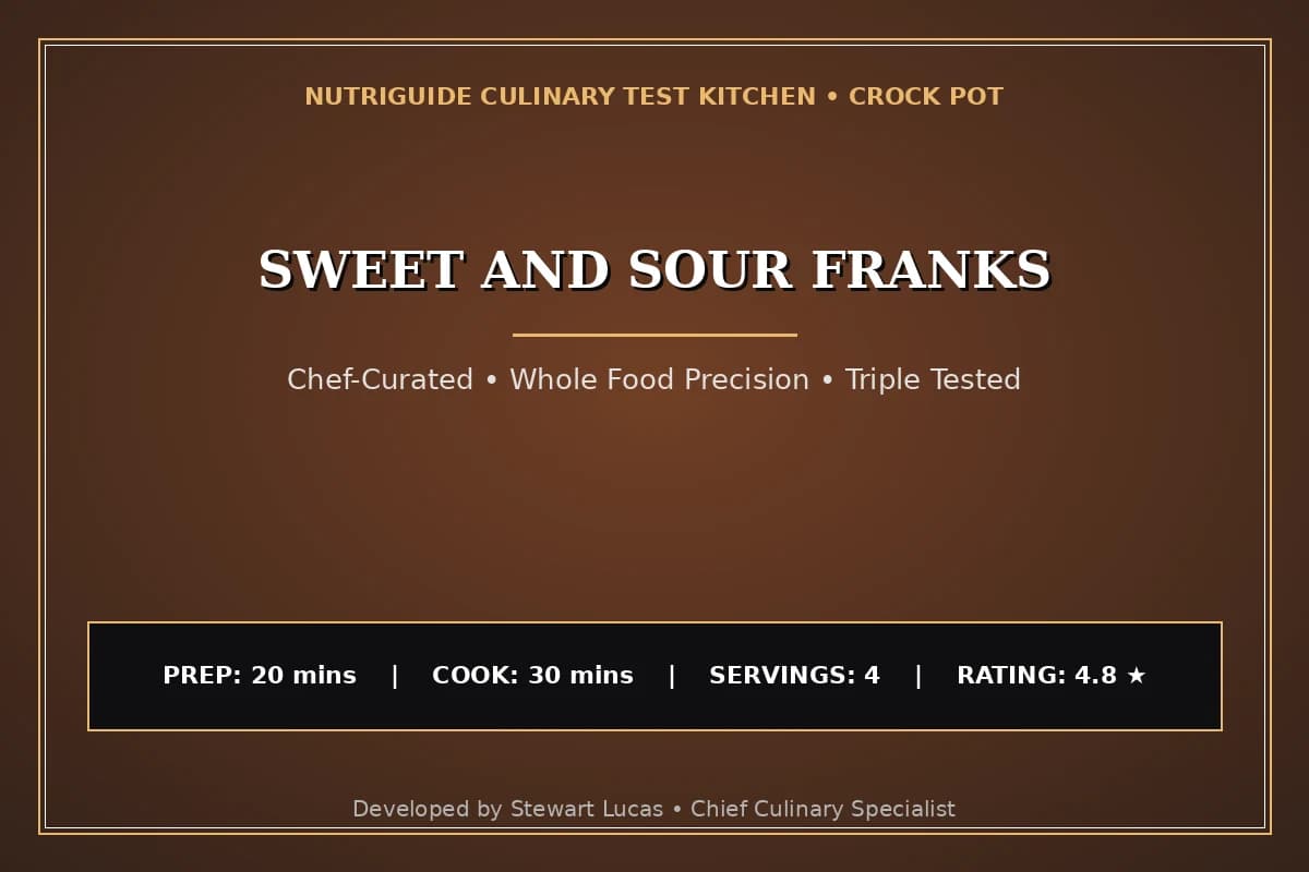 Sweet And Sour Franks