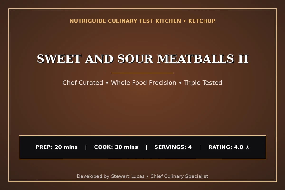 Sweet And Sour Meatballs Ii